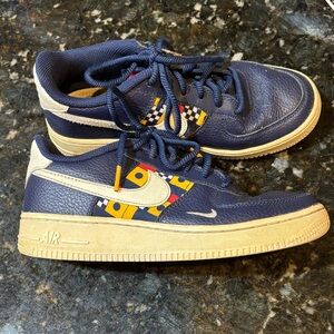 Nike Airforce 1 Nautical Sneakers! Youth 5